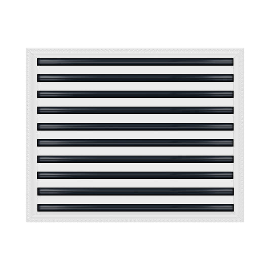 BUILDMART - 25x20 MUD-IN Air Vent Cover - Drywall MUD IN White Air Vent - MUD Linear Slot Diffuser - Register Grille for Ceiling and Walls - Texas Buildmart