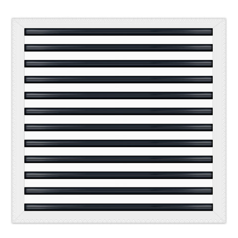 BUILDMART - 25x24 Mud In Air Vent Cover - Drywall Mud-in White Air Vent - Mud Linear Slot Diffuser - Register Grille for Ceiling and Walls - Texas Buildmart