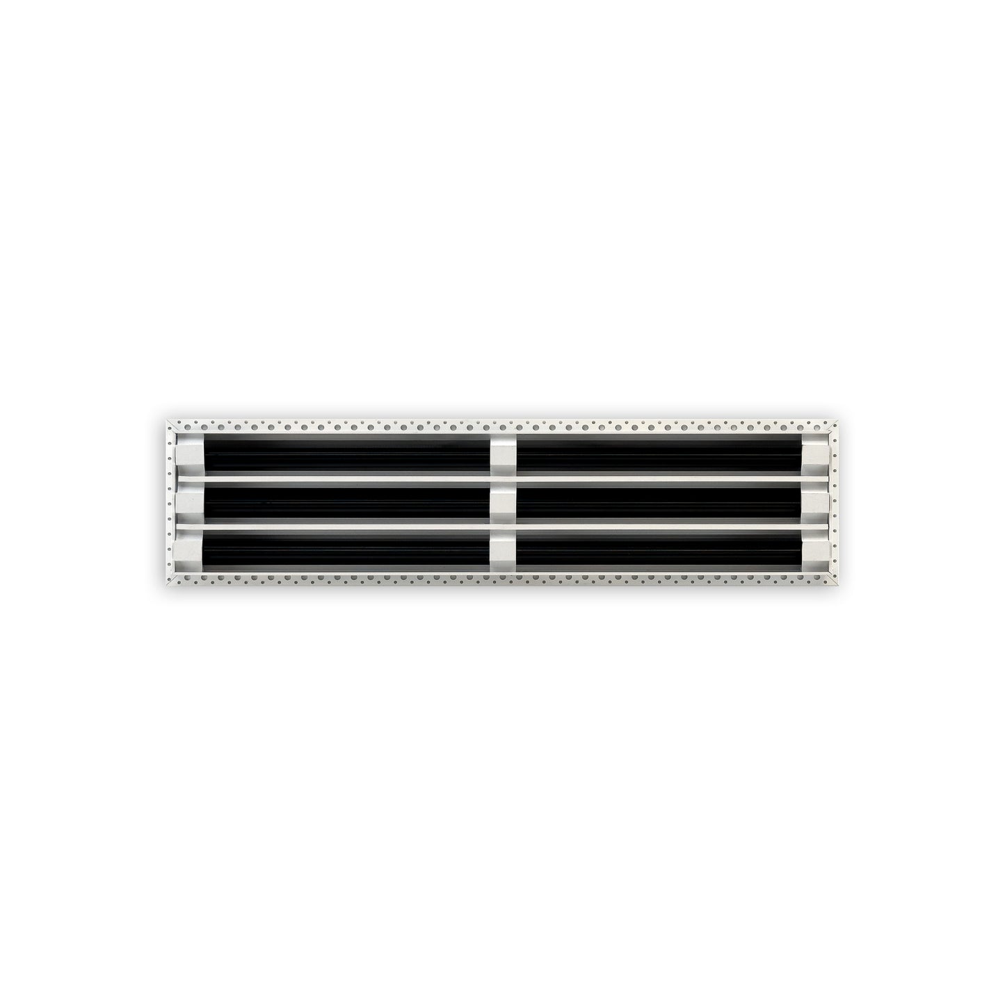 BUILDMART - 26x6 MUD-IN Air Vent Cover - Drywall MUD IN White Air Vent - MUD Linear Slot Diffuser - Register Grille for Ceiling and Walls - Texas Buildmart