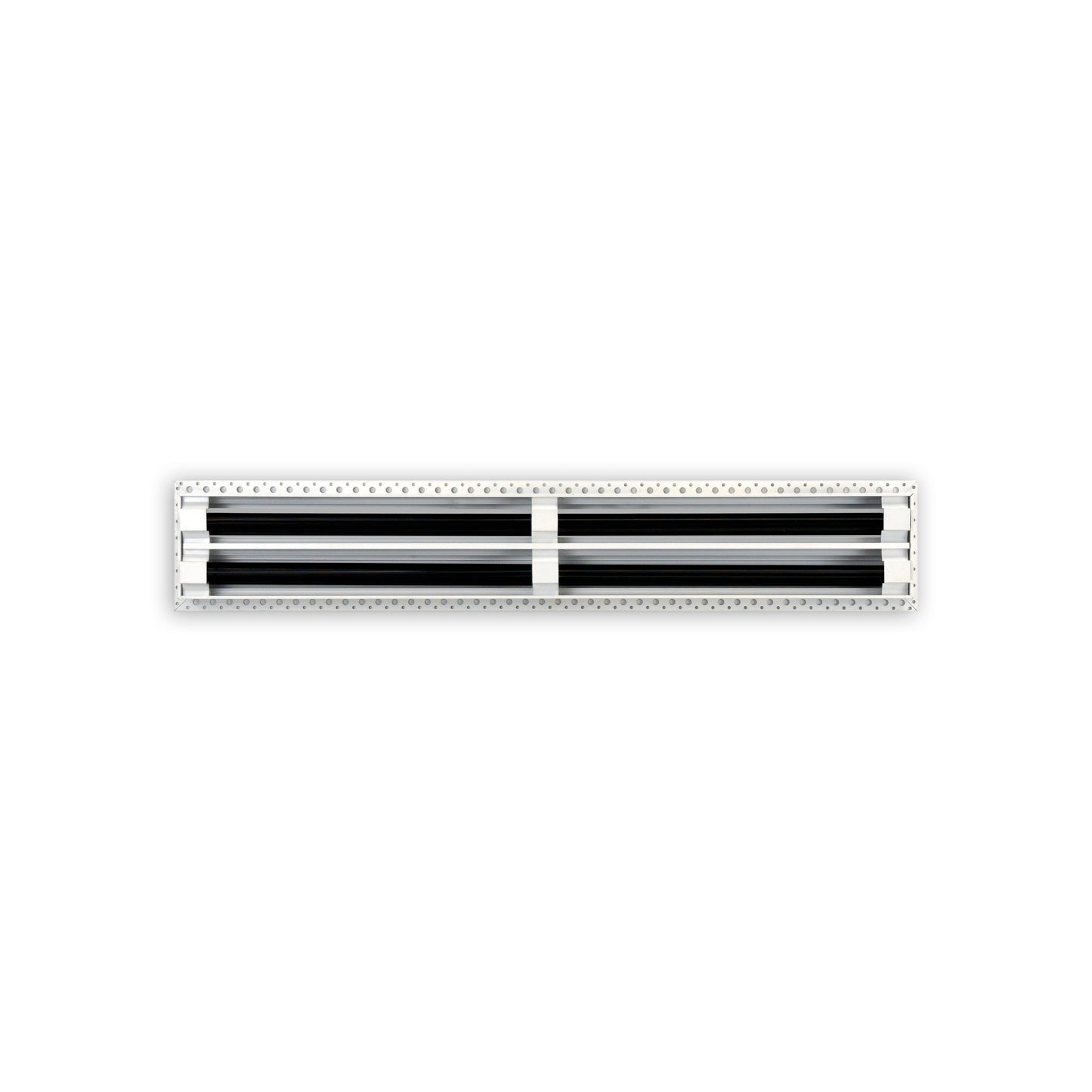 BUILDMART - 28x4 MUD-IN Air Vent Cover - Drywall MUD IN White Air Vent - MUD Linear Slot Diffuser - Register Grille for Ceiling and Walls - Texas Buildmart