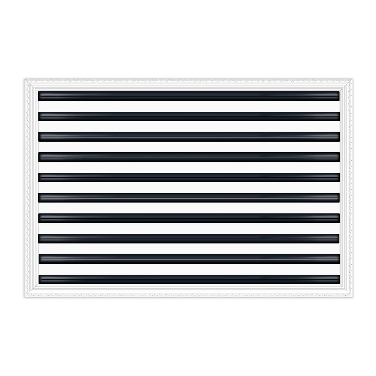 BUILDMART - 30x20 MUD-IN Air Vent Cover - Drywall MUD IN White Air Vent - MUD Linear Slot Diffuser - Register Grille for Ceiling and Walls - Texas Buildmart