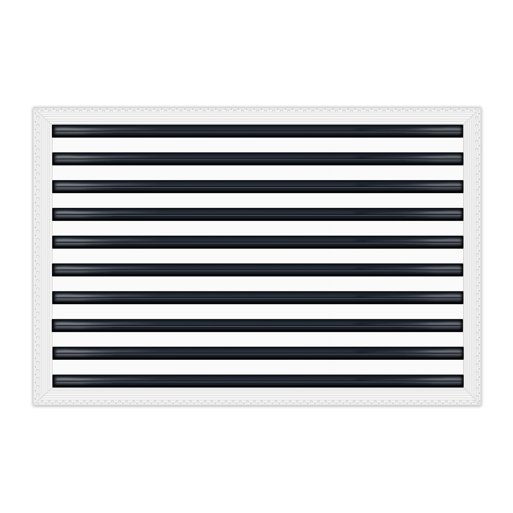 BUILDMART - 30x20 MUD-IN Air Vent Cover - Drywall MUD IN White Air Vent - MUD Linear Slot Diffuser - Register Grille for Ceiling and Walls - Texas Buildmart