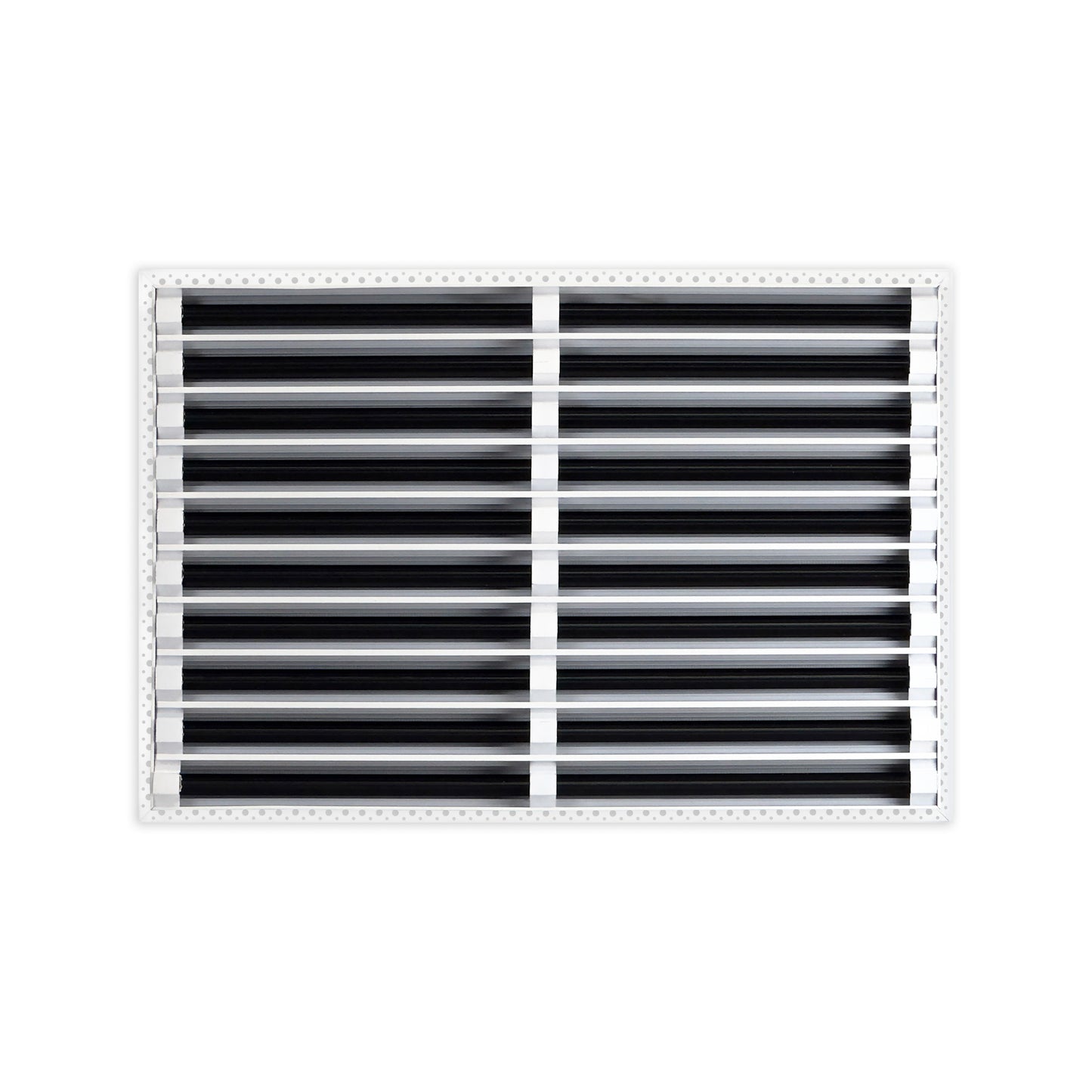 BUILDMART - 30x20 MUD-IN Air Vent Cover - Drywall MUD IN White Air Vent - MUD Linear Slot Diffuser - Register Grille for Ceiling and Walls - Texas Buildmart