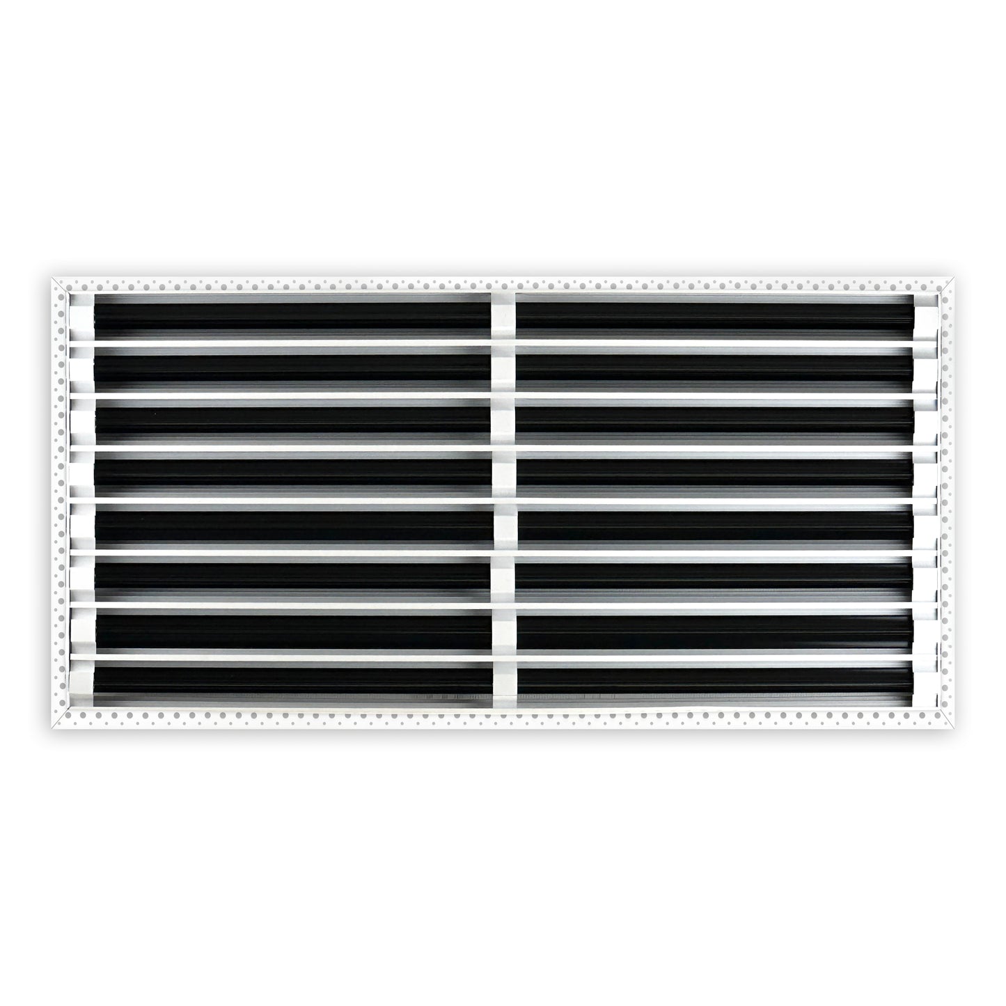 BUILDMART - 30x16 MUD-IN Air Vent Cover - Drywall MUD IN White Air Vent - MUD Linear Slot Diffuser - Register Grille for Ceiling and Walls - Texas Buildmart