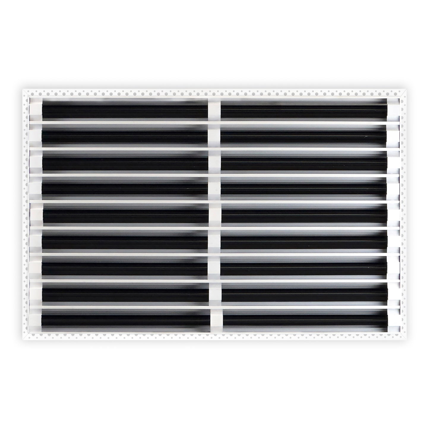BUILDMART - 30x18 MUD-IN Air Vent Cover - Drywall MUD IN White Air Vent - MUD Linear Slot Diffuser - Register Grille for Ceiling and Walls - Texas Buildmart