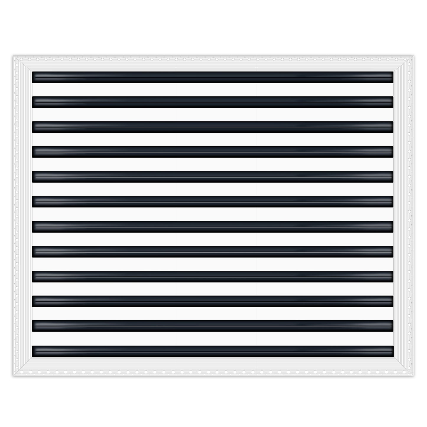 BUILDMART - 30x24 MUD-IN Air Vent Cover - Drywall MUD IN White Air Vent - MUD Linear Slot Diffuser - Register Grille for Ceiling and Walls - Texas Buildmart