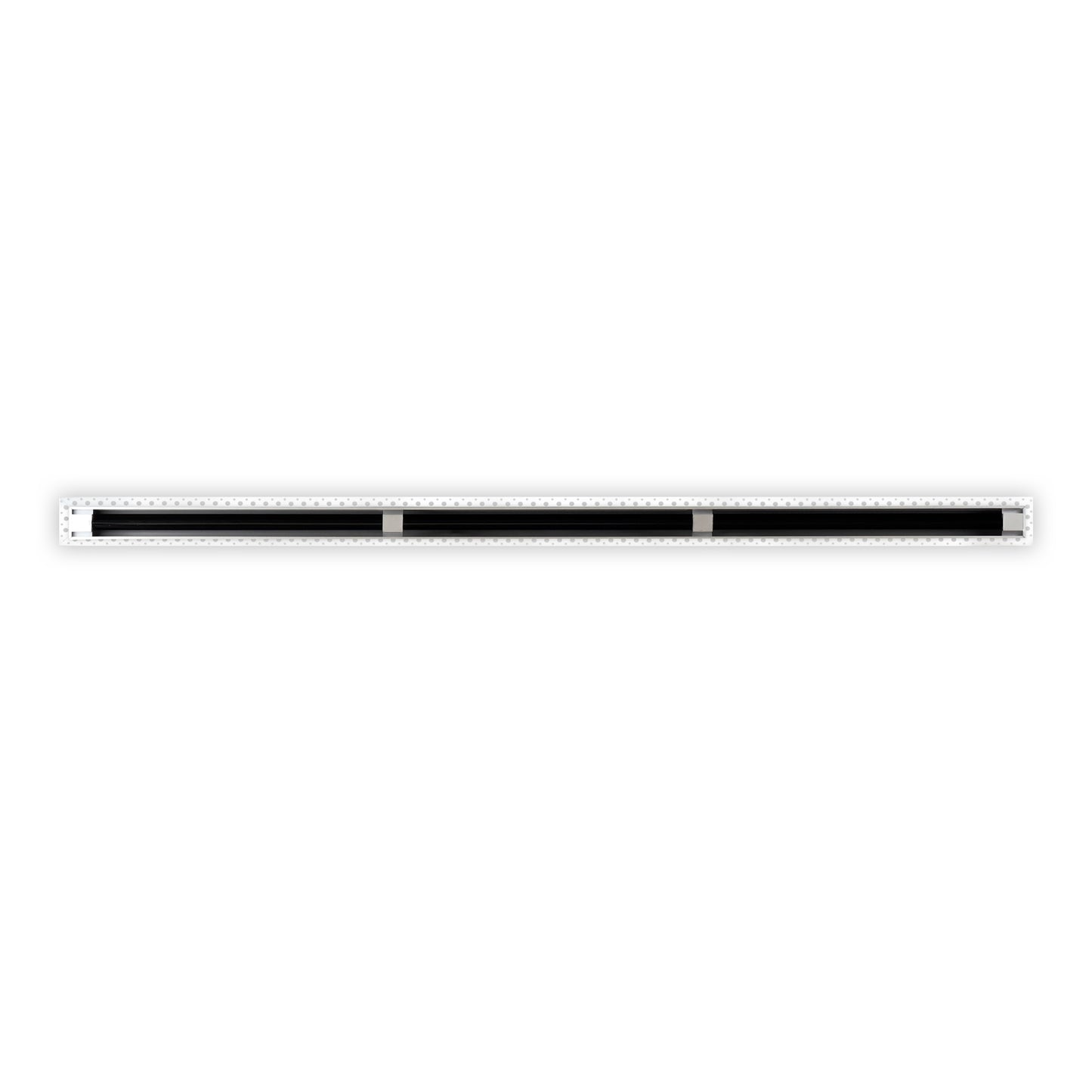 BUILDMART - 36" MUD-IN Linear Slot Diffuser - 1 Slot - Air Vent Cover - Drywall MUD IN White Air Vent - MUD Linear Slot Diffuser - Register Grille for Ceiling and Walls - Texas Buildmart
