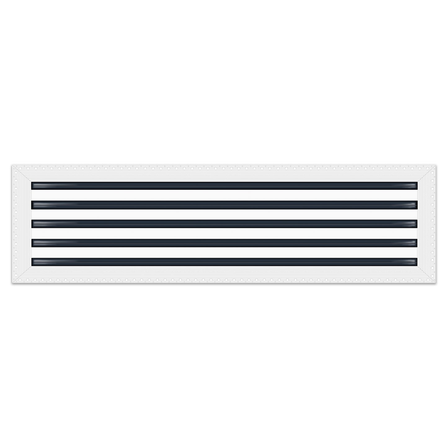 BUILDMART - 36x10 MUD-IN Air Vent Cover - Drywall MUD IN White Air Vent - MUD Linear Slot Diffuser - Register Grille for Ceiling and Walls - Texas Buildmart