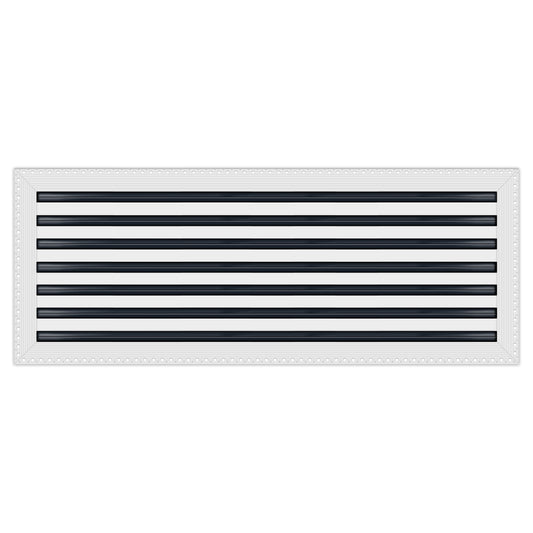 BUILDMART - 36x14 MUD-IN Air Vent Cover - Drywall MUD IN White Air Vent - MUD Linear Slot Diffuser - Register Grille for Ceiling and Walls - Texas Buildmart