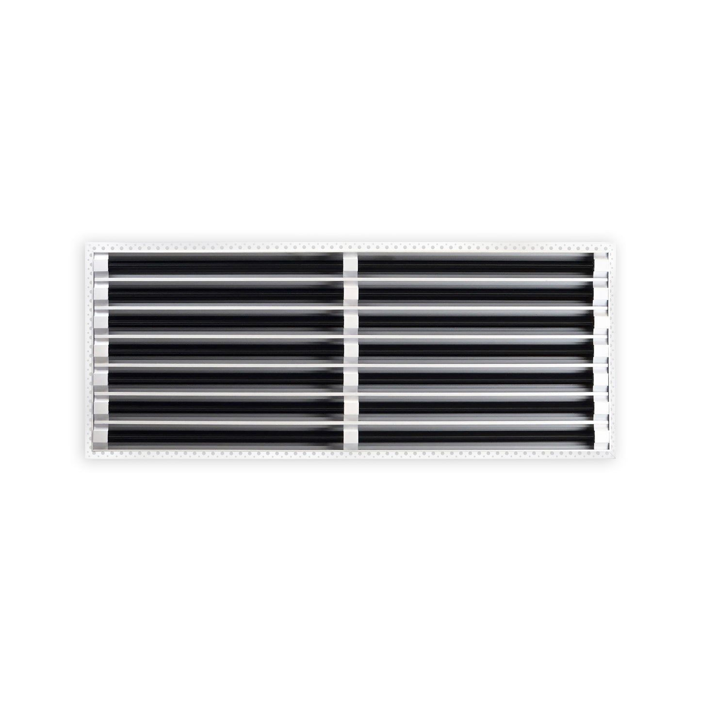 BUILDMART - 36x14 MUD-IN Air Vent Cover - Drywall MUD IN White Air Vent - MUD Linear Slot Diffuser - Register Grille for Ceiling and Walls - Texas Buildmart