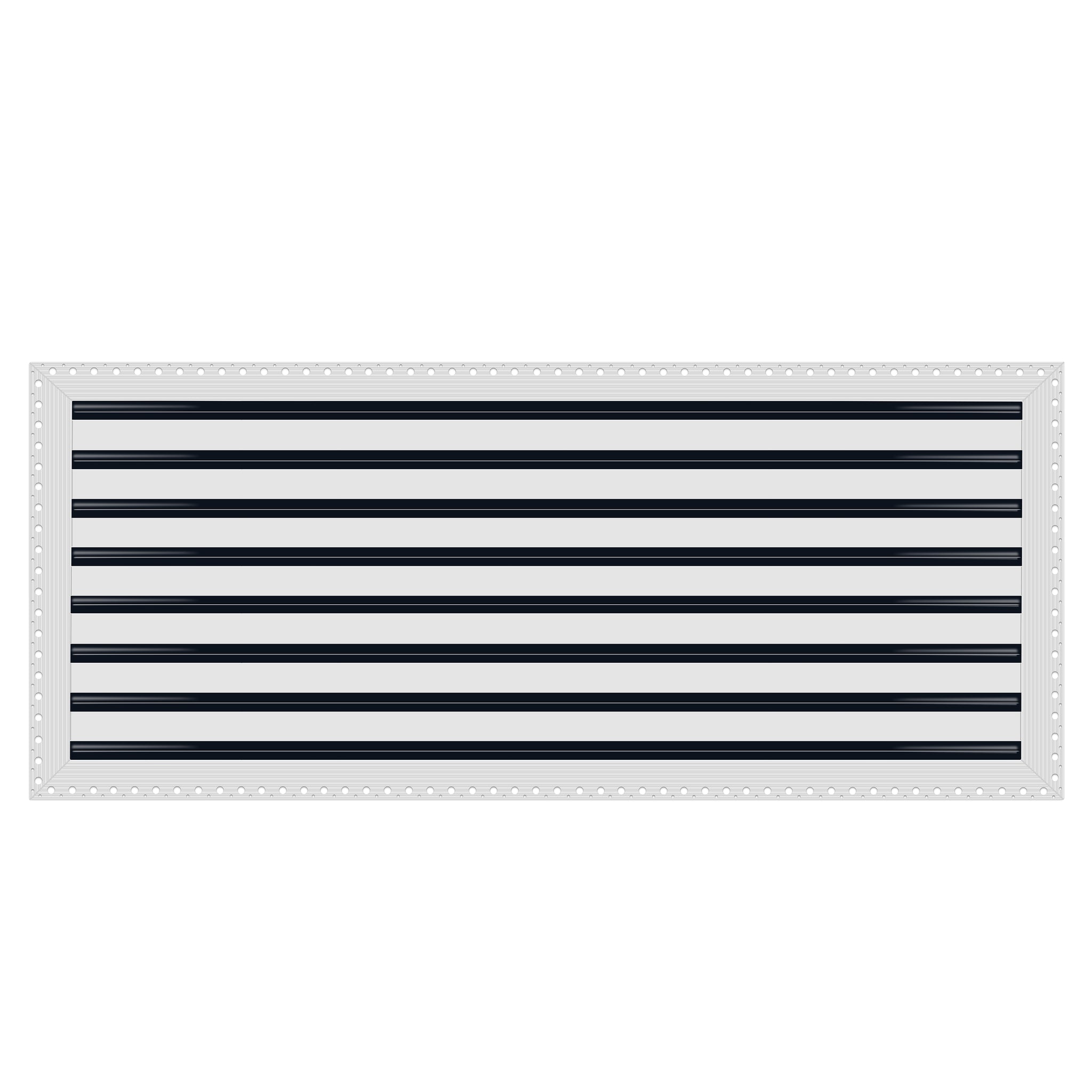 BUILDMART - 36x16 MUD-IN Air Vent Cover - Drywall MUD IN White Air Vent - MUD Linear Slot Diffuser - Register Grille for Ceiling and Walls - Texas Buildmart