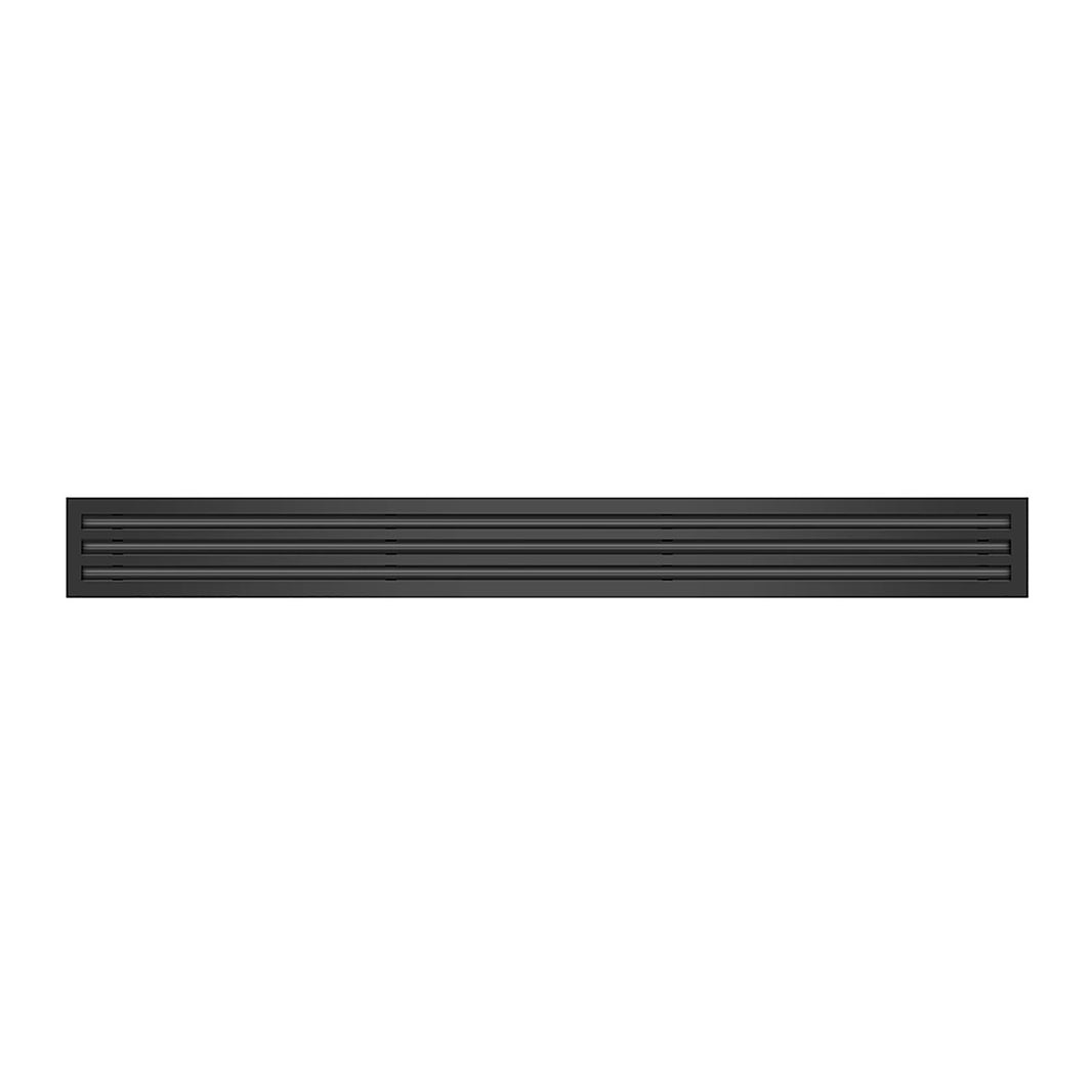 3 Slot - Triple Slot - Linear Slot Diffusers - Black – Vent Cover