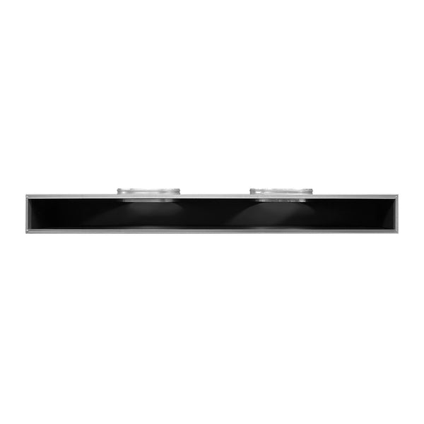 Front of 60 Inch 3 Slot Linear Slot Plenum Box - Linear Slot Diffuser Plenum - Texas Buildmart - AC Vent Covers - Linear Plenum Box