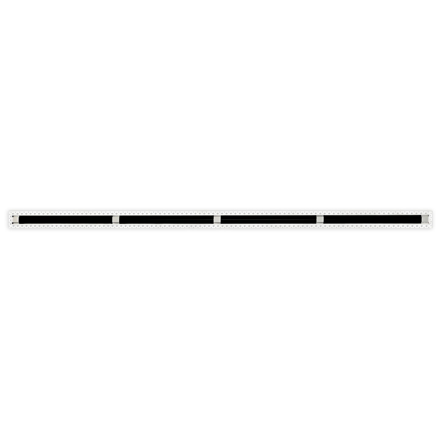 BUILDMART - 72" MUD-IN Linear Slot Diffuser - 1 Slot - Air Vent Cover - Drywall MUD IN White Air Vent - MUD Linear Slot Diffuser - Register Grille for Ceiling and Walls - Texas Buildmart
