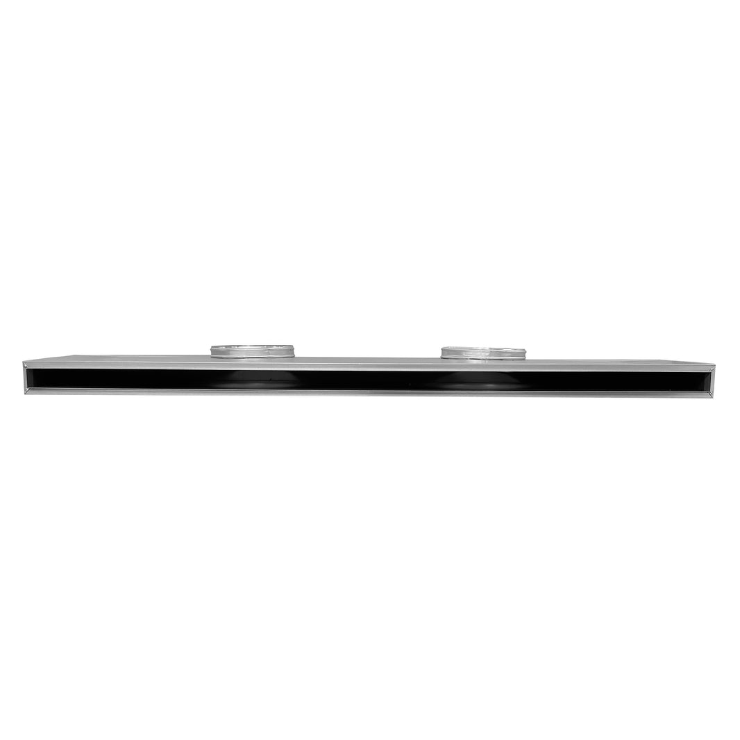 1 Slot - Single Slot - Linear Slot Diffusers - White – Vent Cover