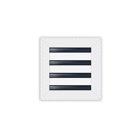 BUILDMART - 8x8 Mud In Air Vent Cover - Drywall Mud-in White Air Vent - Mud Linear Slot Diffuser - Register Grille for Ceiling and Walls - Texas Buildmart