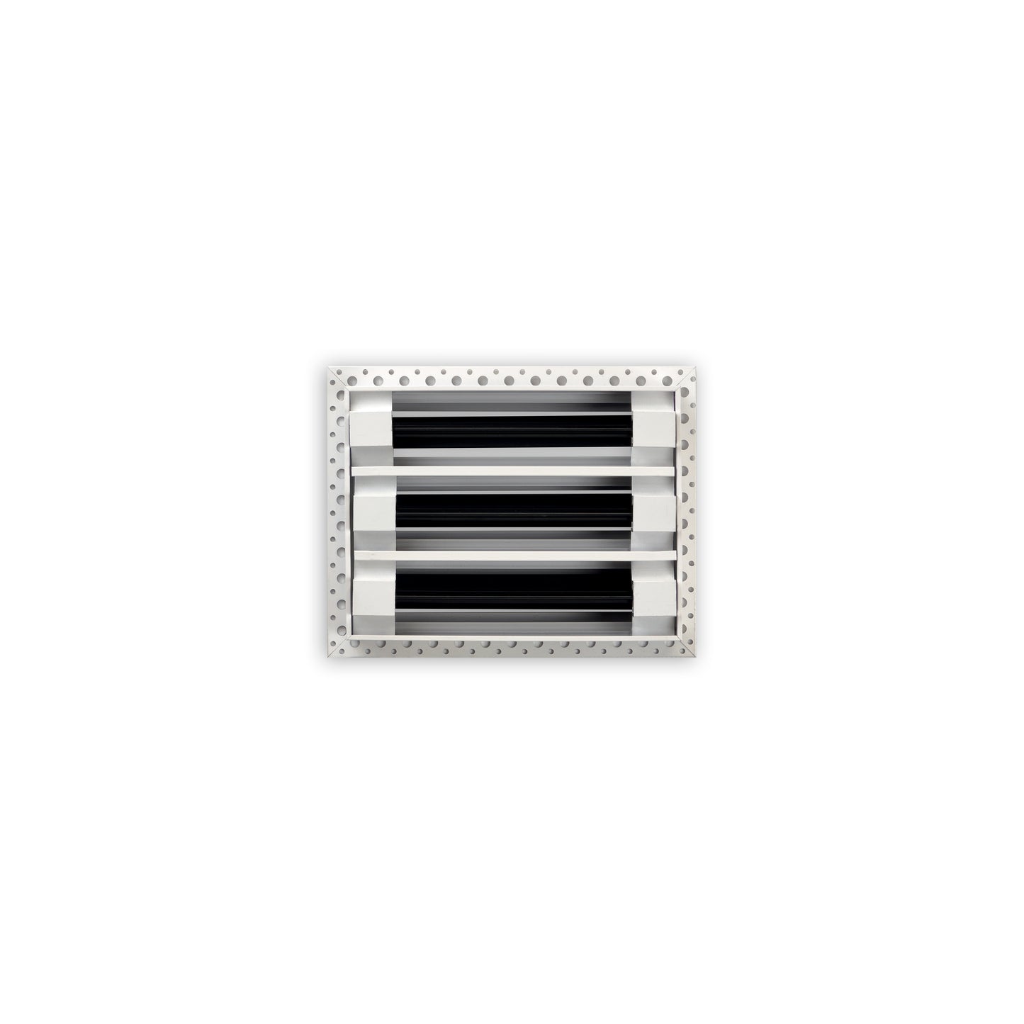 BUILDMART - 8x6 MUD-IN Air Vent Cover - Drywall MUD IN White Air Vent - MUD Linear Slot Diffuser - Register Grille for Ceiling and Walls - Texas Buildmart
