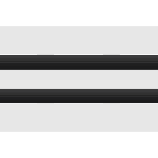 3D Model of 10x4 Modern Air Vent Cover White - Standard Linear Slot Diffuser White - Texas Buildmart