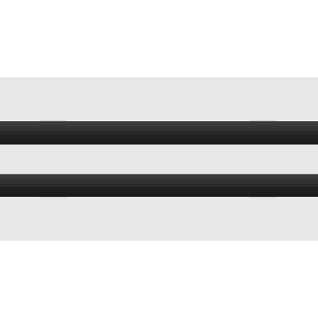 3D Model of 14x4 Modern Air Vent Cover White - Standard Linear Slot Diffuser White - Texas Buildmart