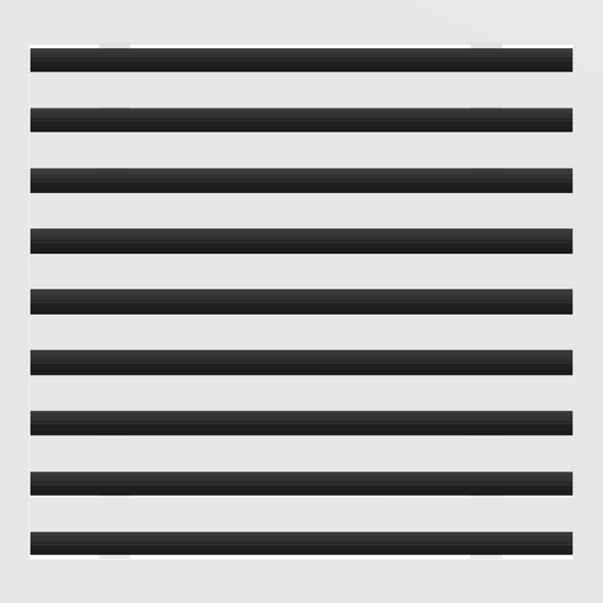 3D Model of 18x18 Modern Air Vent Cover White - Standard Linear Slot Diffuser White - Texas Buildmart