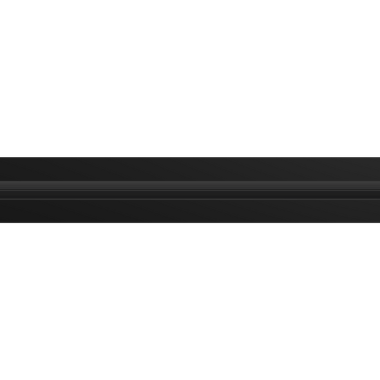 3D Model of 24 Inch 1 Slot Linear Air Vent Cover Black - Linear Diffuser Black - Texas Buildmart