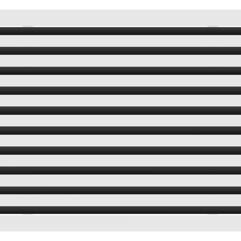 3D Model of 24x20 Modern Air Vent Cover White - Standard Linear Slot Diffuser White - Texas Buildmart