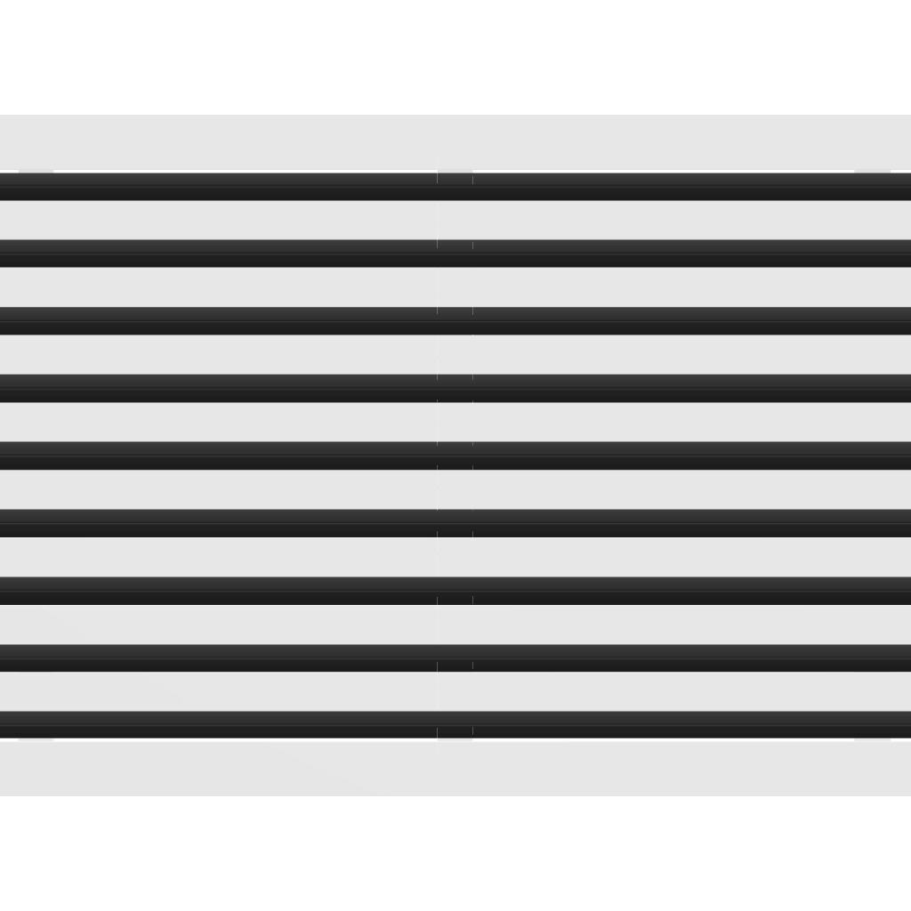 3D Model of 30x18 Modern Air Vent Cover White - Standard Linear Slot Diffuser White - Texas Buildmart