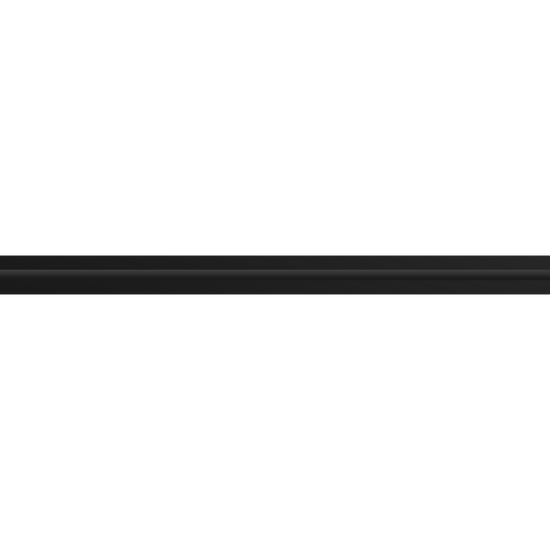 3D Model of 60 Inch 1 Slot Linear Air Vent Cover Black - Linear Diffuser Black - Texas Buildmart