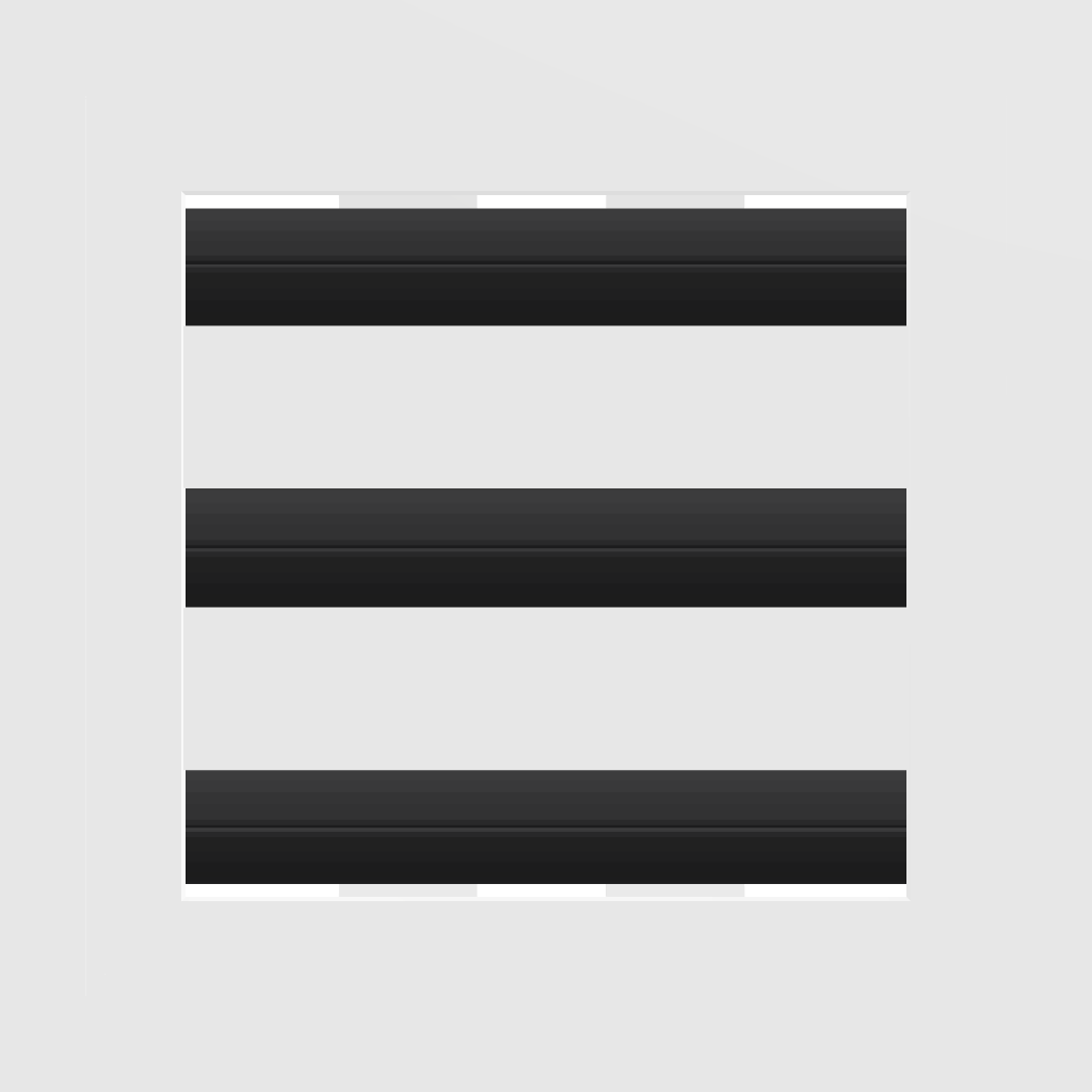 3D Model of 6x6 Modern Air Vent Cover White - Standard Linear Slot Diffuser White - Texas Buildmart