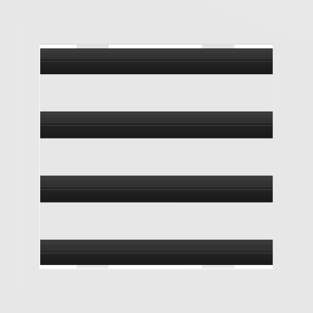 3D Model of 8x8 Modern Air Vent Cover White - Standard Linear Slot Diffuser White - Texas Buildmart