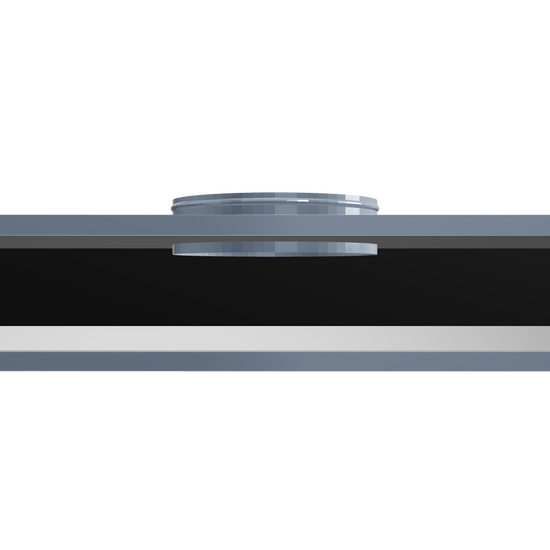 3D Model of 24 Inch 2 Slot Linear Slot Plenum Box - Linear Slot Diffuser Plenum - Texas Buildmart - AC Vent Covers - Linear Plenum Box