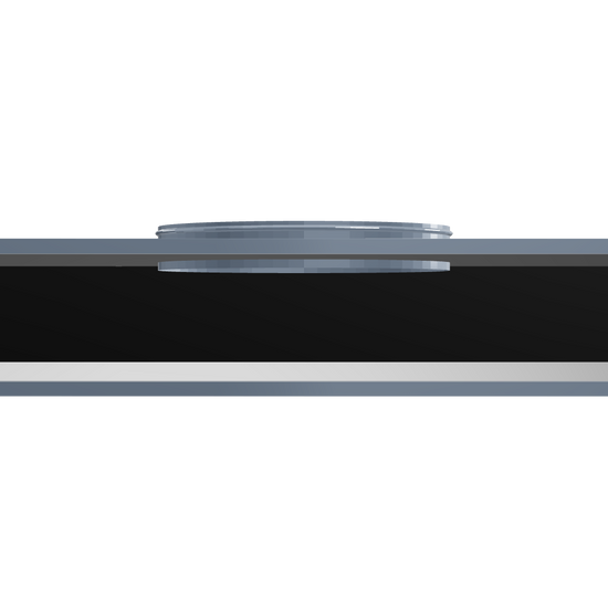 3D Model of 36 Inch 3 Slot Linear Slot Plenum Box - Linear Slot Diffuser Plenum - Texas Buildmart - AC Vent Covers - Linear Plenum Box