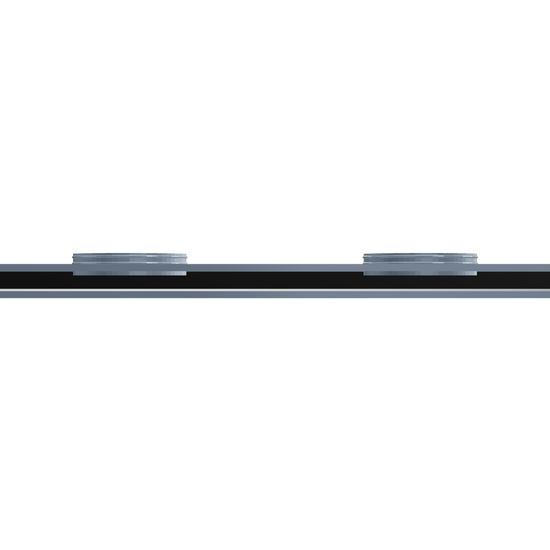 3D Model of 72 Inch 1 Slot Linear Slot Plenum Box - Linear Slot Diffuser Plenum - Texas Buildmart - AC Vent Covers - Linear Plenum Box