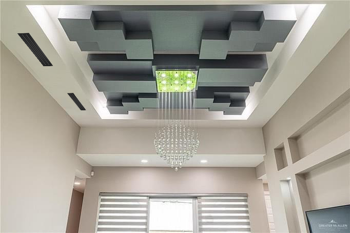 Lifestyle 2 of 24 Inch 2 Slot Linear Air Vent Cover Black - 24 Inch 2 Slot Linear Diffuser Black - Texas Buildmart